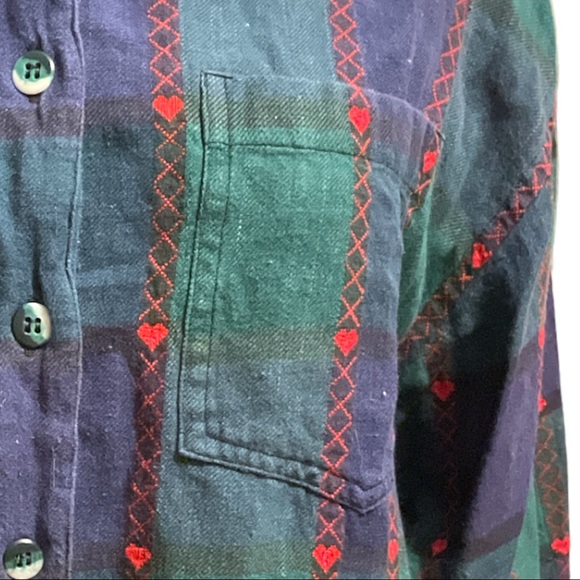 Vintage Cottagecore Flannel Shirt - Picture 3 of 7